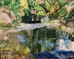 The Duckmaloi River near Hampton 580 x 450.   $380