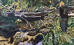 Govetts Creek. 720 x 450 Acrylic on board.    $$85