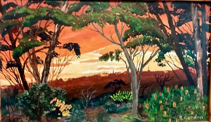 Sunset at Wentworth Falls